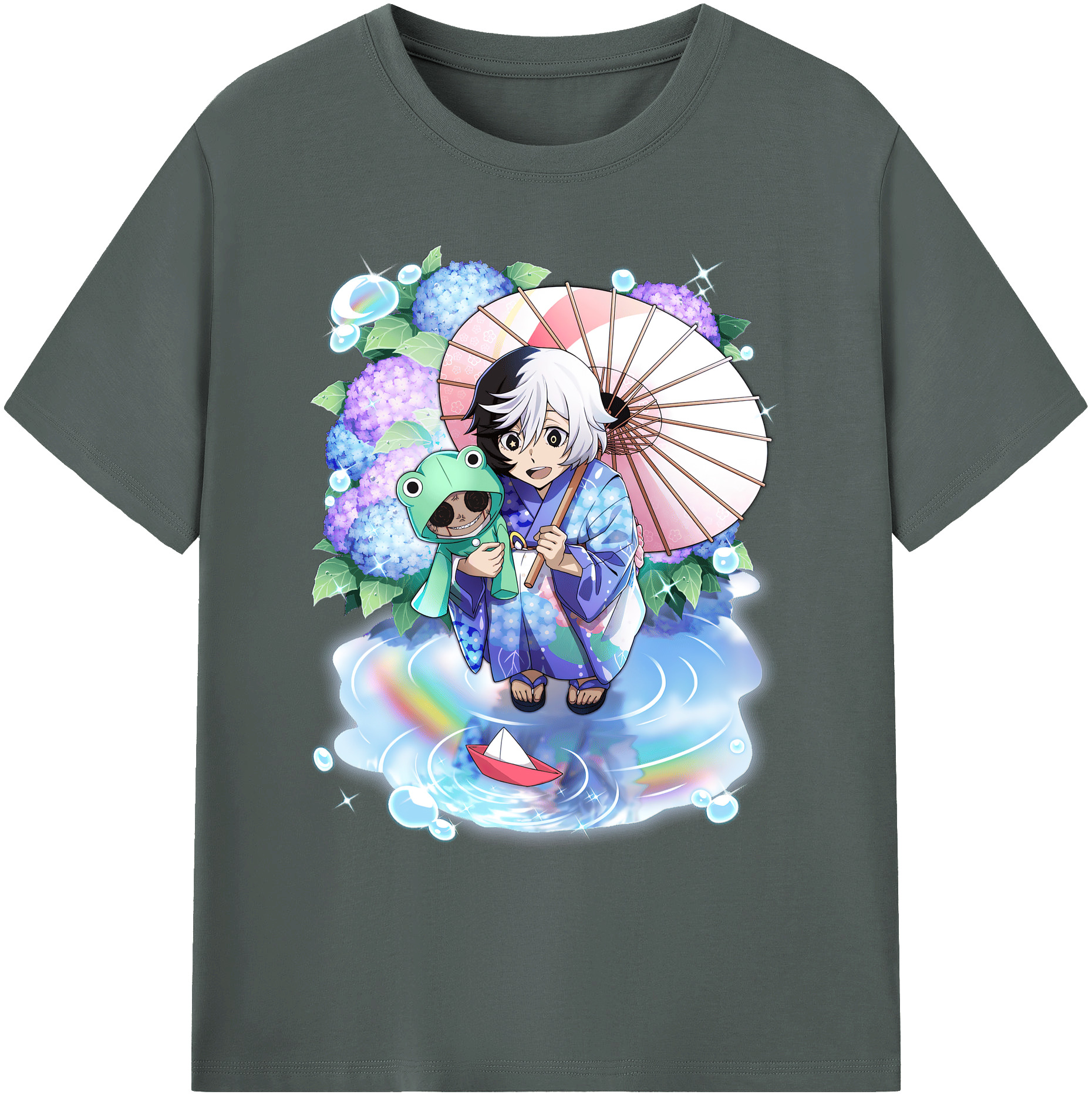 （画像用） 文豪ストレイドッグス Bungo Stray Dogs 綿100％ メンズ半袖Tシャツ｜肌触りやわらか＆通気性